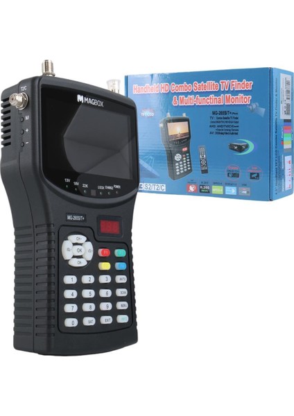 MG-265S/T+ 4.3'' Inç Full Hd LCD Ekranlı Görüntülü Uydu Yön Bulucu (Uzaktan Kumandalı) indirimleri