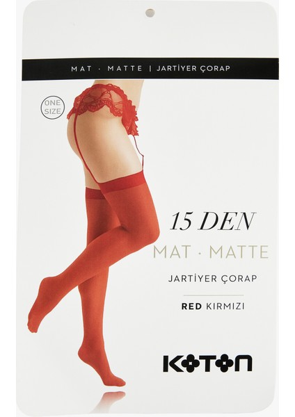 15 Den Jartiyer Çorabı