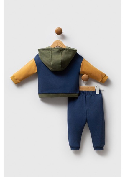 USB2573 - Indigo Yeş - U.s. Polo Assn Bebek Erkek Bebek 2li Takım fırsatları