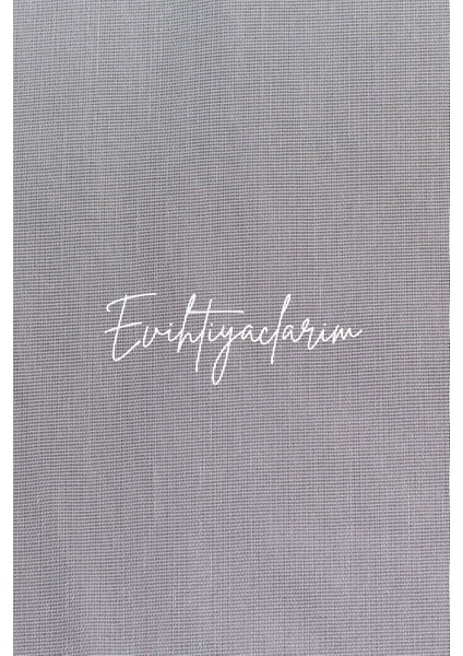 Petek Üstü Titi Bambu Ütü Istemez Salon ve Misafir Odalara Uygun Tül Perde 1 x 2 Seyrek Pileli