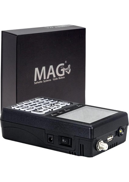 MAG-2100 3.5'' Dvb-S/s2 LCD Ekran Görüntülü Hd Uydu Yön Sinyal Bulucu fırsatları