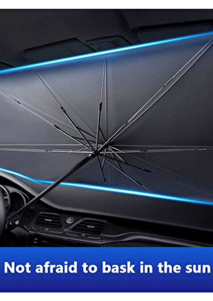 Katlanabilir Araba Ön Camı Güneşlik Şemsiye Araba Örtüsü Güneşlik Isı Yalıtımı Ön Cam Iç...