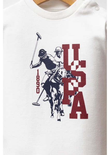 USB2564 - Bordo - U.s. Polo Assn Bebek Erkek Bebek 3lü Takım fırsatları