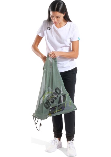 One Go Mesh Bag Sage File Çanta 010240300 indirimleri