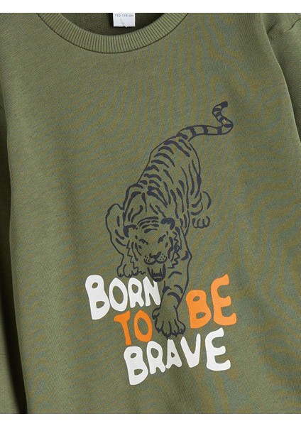 Bisiklet Yaka Erkek Çocuk Sweatshirt (W5) fiyatları