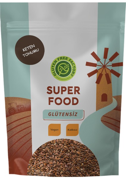 Glütensiz Keten Tohumu 1 kg