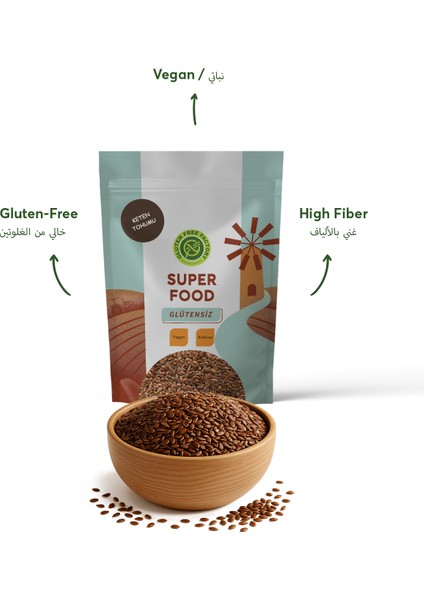Glütensiz Keten Tohumu 1 kg modelleri