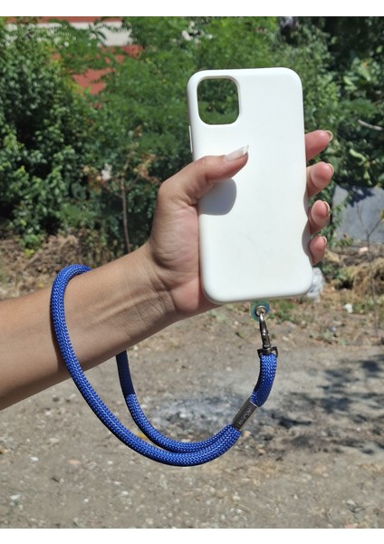 Tüm Kılıflara Uyumlu Mavi Telefon El Askısı indirimleri