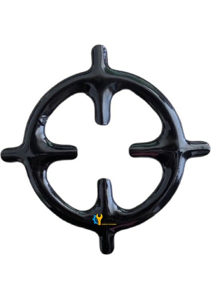 Uğur Uyumlu Cezvelik Kapak Ankastre Set Üstü Ocak Yuvarlak Cezvelik Aparatı 1 Adet