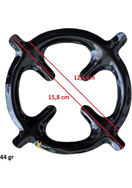 Uğur Uyumlu Cezvelik Kapak Ankastre Set Üstü Ocak Yuvarlak Cezvelik Aparatı 1 Adet modelleri