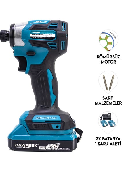 Torklu Vidalama Blue