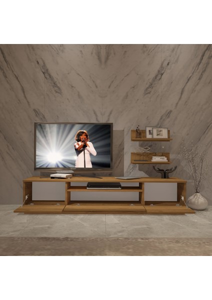 Trendstyle 4s Mdf Tv Ünitesi ve Orta Sehpa 2'li Set modelleri