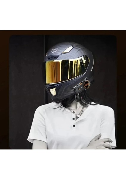 Motorsiklet Kask Interkom Kulaklık Extra Bass Bluetooth 5.3 Çift Telefon Bağlantı Siri Mod modelleri