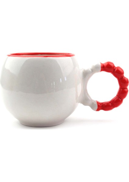 Seni Bu Dünya Da En Çook Kim Sever? El Yapımı Krem Parlak Puf Kupa - El Işçiliği Hediyelik Kupa Bardak Mug fiyatları