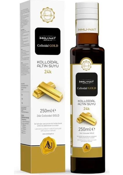 Immunat Immunat Colloidal Altın Suyu 20 Ppm 250 ml Immu-Nat