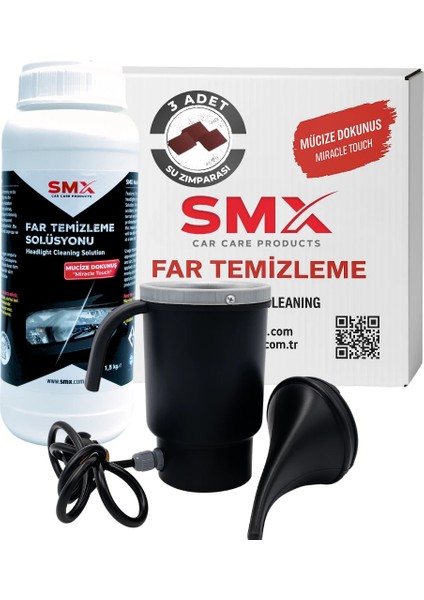 Far Temizleme Seti 1.5kg (Plastik Isıtıcı)
