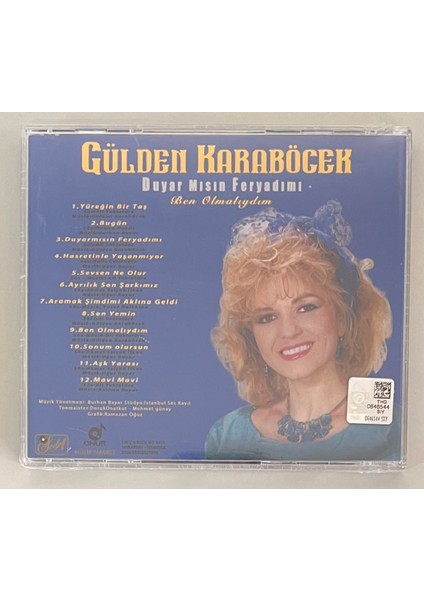Gülden Karaböcek Duyarmısın Feryadımı Ben Olmalıydım CD (Jelatininde Sıfır Orijnal Dönem Baskı Cd) fiyatları