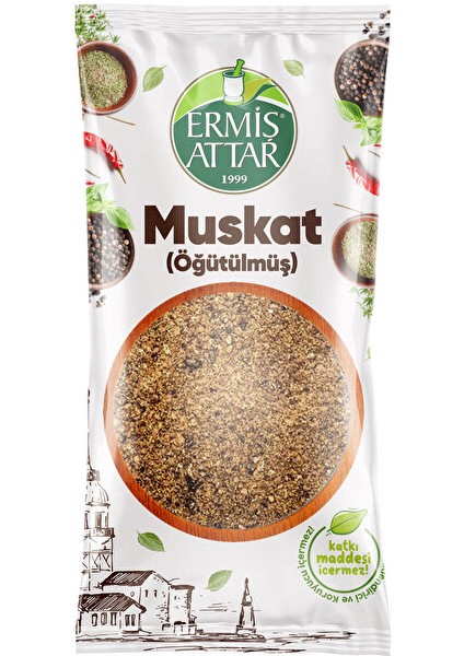 Muskat Öğütülmüş 40 Gram Ermiş Attar