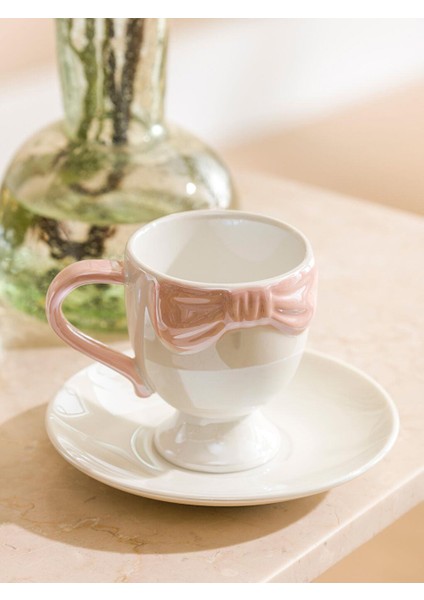 Fiyonk Baskılı 2 Kişilik Porselen Kahve Fincan Takımı 90 ml (W5) fiyatları