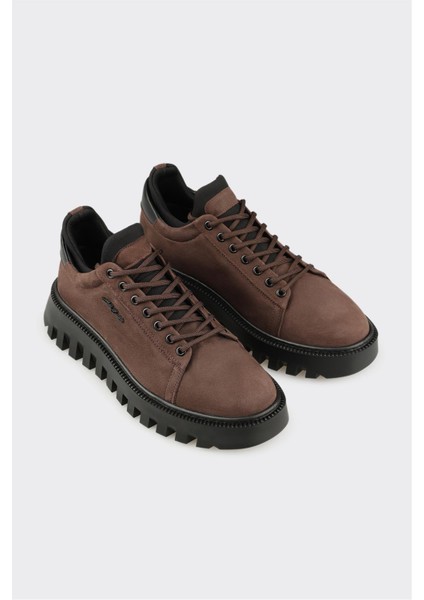 Kahve Deri Erkek Spor Ayakkabı fiyatları