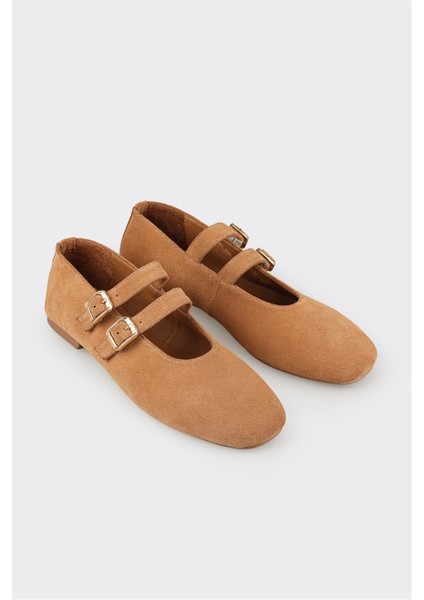 Taba Deri Kadın Günlük Ayakkabı fiyatları