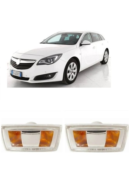 Opel Insignia A Kasa Sağ + Sol Takım Çamurluk Sinyali 2008 -2017 Uyumlu 2 Adet