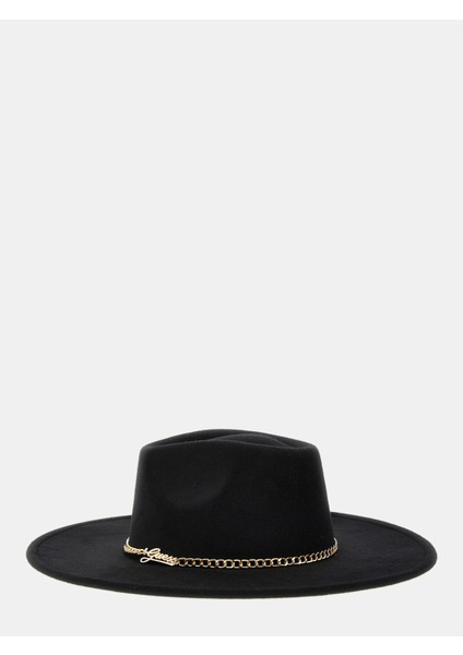 Fedora Kadın Siyah Şapka AW5367POL01-BLA