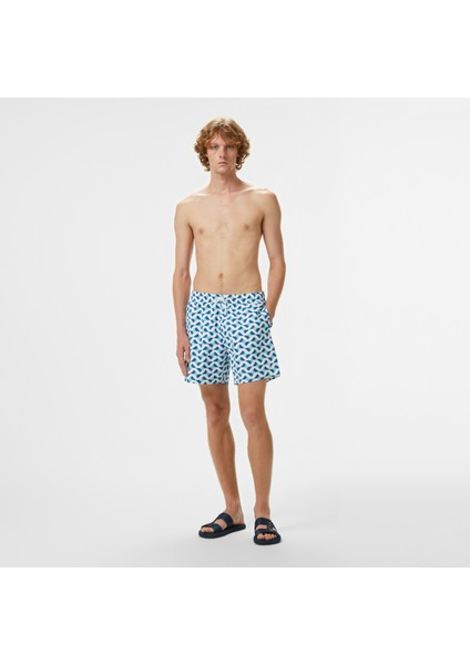 Erkek Yeşil Deniz Şortu T55515T.4TT