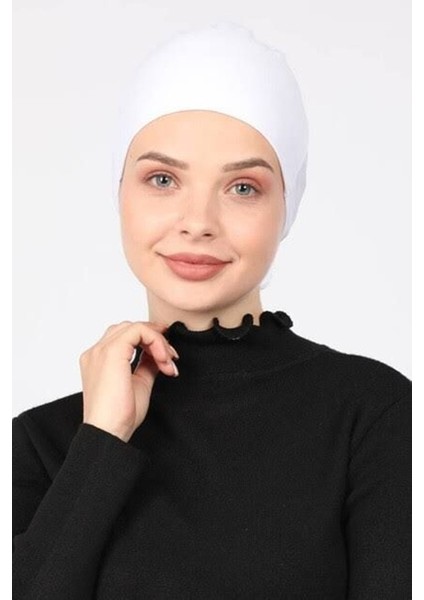 Miray Penye Bone - Beyaz