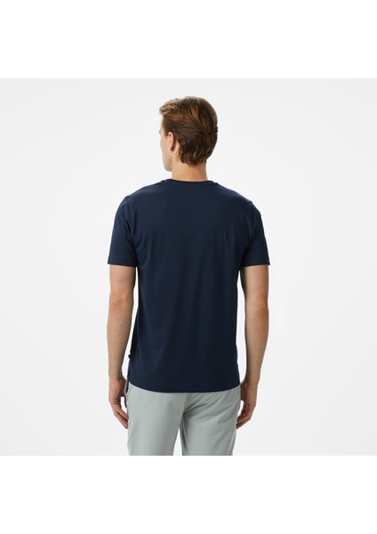 Erkek Lacivert Regular Fit T-Shirt V55277T.4NV fiyatları