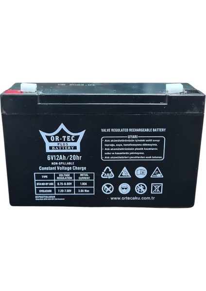 6V 12Ah Plus Battery Serisi Soğuk Hava Dayanıklı Bakımsız Kuru Tip Motosiklet Aküsü fırsatları