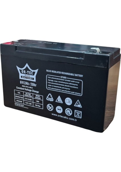 6V 12Ah Plus Battery Serisi Soğuk Hava Dayanıklı Bakımsız Kuru Tip Motosiklet Aküsü indirimleri