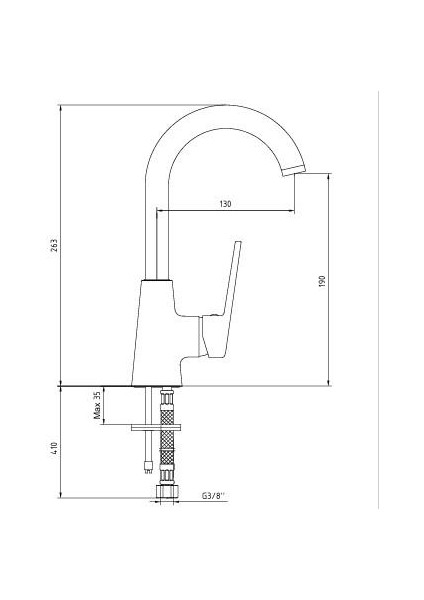 Ar Fine Lavabo Bataryası Kuğu Borulu 102188145 fiyatları