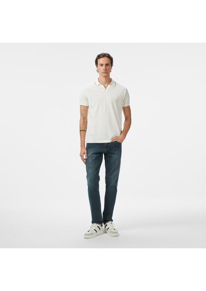 Erkek Krem Classic Fit Polo Yaka T-Shirt K55346T.1MA modelleri