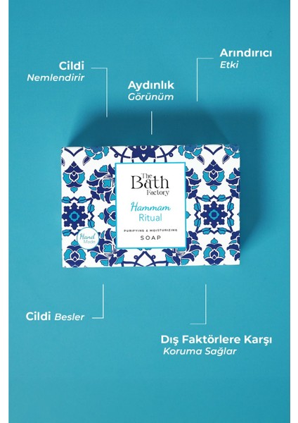 Hamam Duş Jeli + Hamam Köpük Sabun + Hamam Katı Sabun