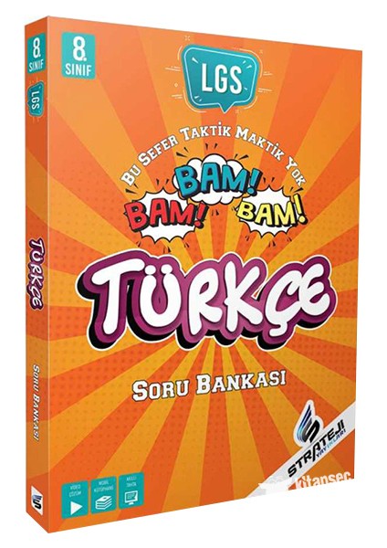 8. Sınıf Türkçe Soru Bankası Bam Bam