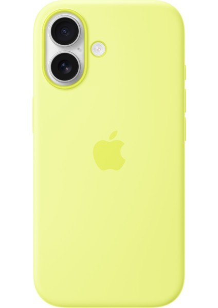 Magsafe Özellikli iPhone 17 Silikon Kılıf - Neon Sarı fiyatları