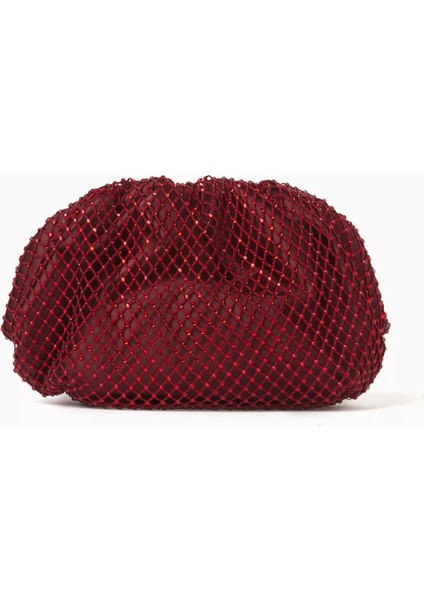 Studıo Amelıa Juliet Diamanté Saten File Çanta, Işıltılı & Zarif