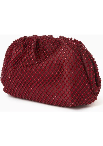 Studıo Amelıa Juliet Diamanté Saten File Çanta, Işıltılı & Zarif fiyatları