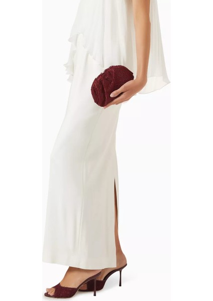 Studıo Amelıa Juliet Diamanté Saten File Çanta, Işıltılı & Zarif modelleri