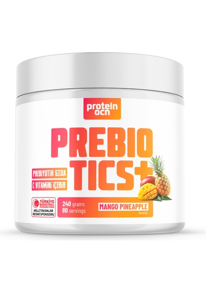 Prebiotics+ - Mango Pineapple 240G - 80 Servis