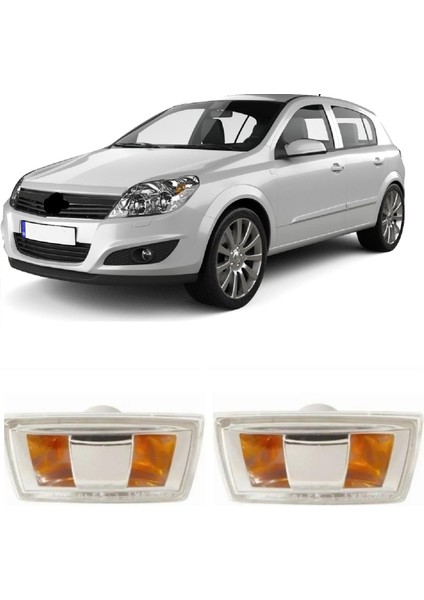 Opel Astra H Kasa Sağ + Sol Takım Çamurluk Sinyali 2004 -2013 Uyumlu 2 Adet