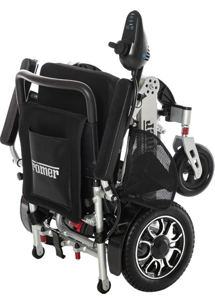 Römer Akülü Tekerlekli Sandalye | Ultra Hafif Lityum Batarya, Katlanabilir Alüminyum Şase R110