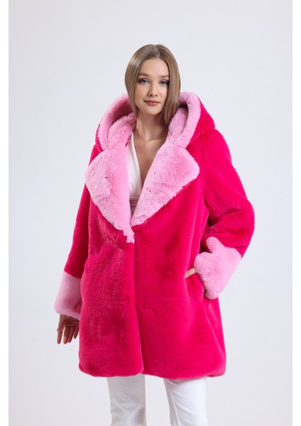 Barbie Serisi Özel Tasarım Kürk Manto Kaban (Ekstra Kalın, Yüksek Gramaj)