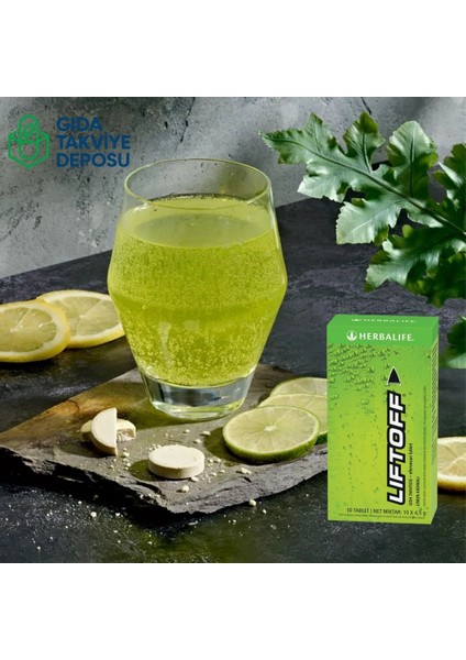 2'li Set Liftoff® Efervesan Içecek Limon Aromalı fiyatları