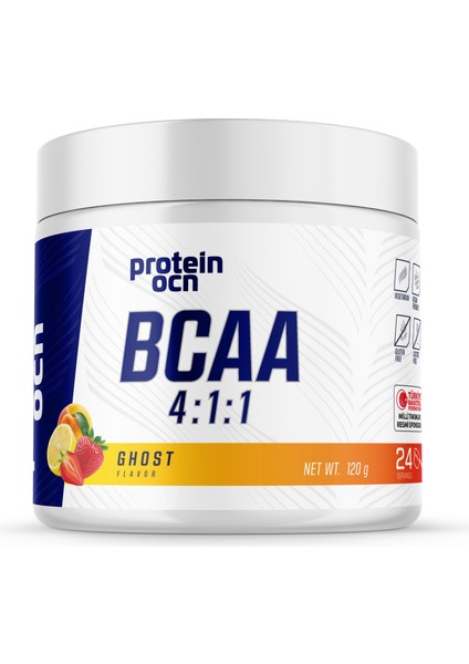 Bcaa 4:1:1 Ghost- 120G - 24 Servis