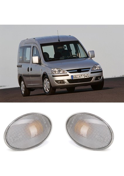 Opel Combo C Kasa Sağ + Sol Takım Çamurluk Sinyali 2001 -2010 Uyumlu 2 Adet