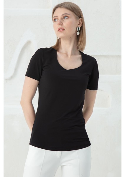 U Yaka-Kısa Kol Body fırsatları