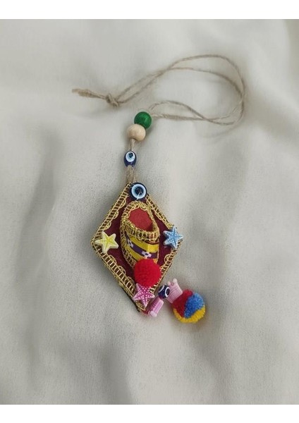 Araba Dikiz Ayna Duvar Kapı Süsü Çarık Otantik Ağaç Balkon Teras Nazar Boncuklu Düğün Nişan Kına Özel Gün Kötü Göz Nazar Boncuklu modelleri