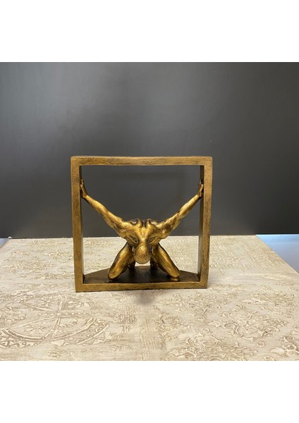 Kare Çerçevede Akrobat Spor Adam